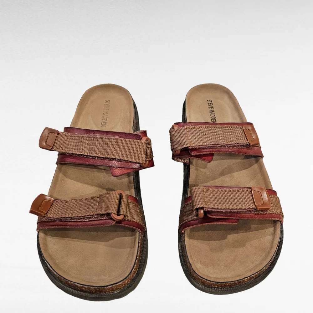 Steve Madden Boys Lance Sandals Size 6